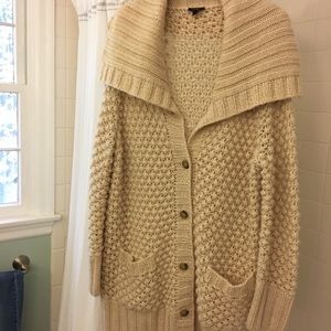 Talbots sweater coat.